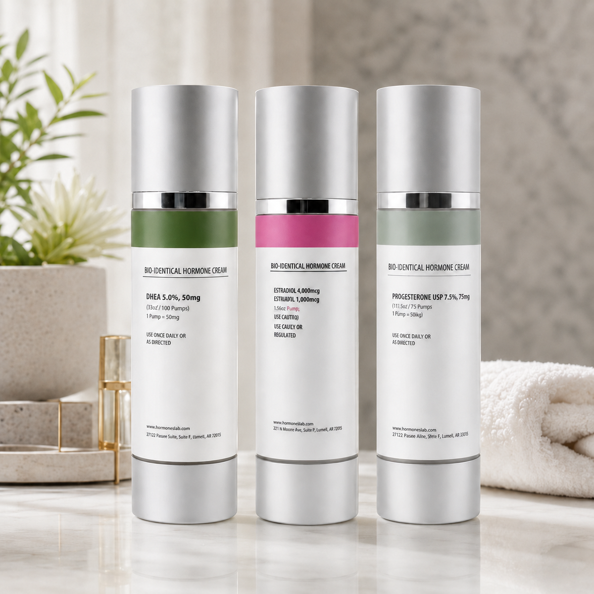 Bioidentical Topical Hormone Creams