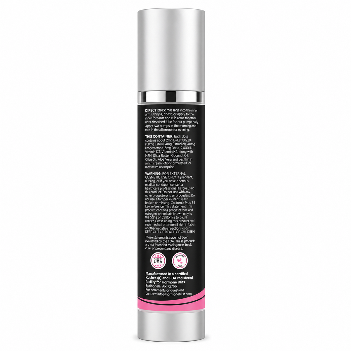 BioIdentical Hormone Combo Cream - Biest/Progesterone/DHEA