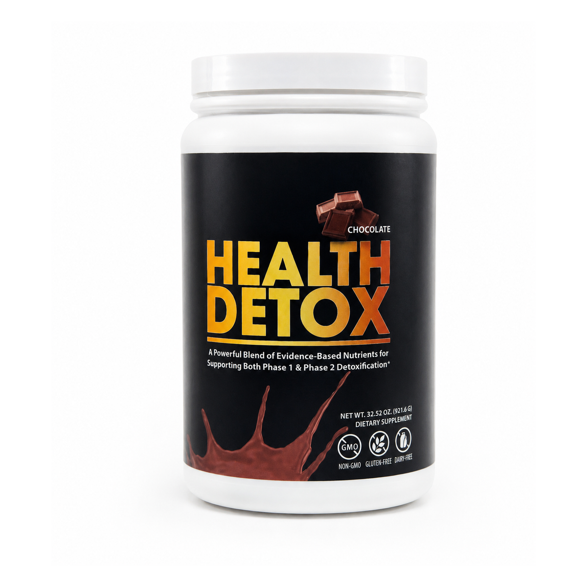 Health Detox Chocolate | Nutritional Detox, Liver & Antioxidant Support Powder