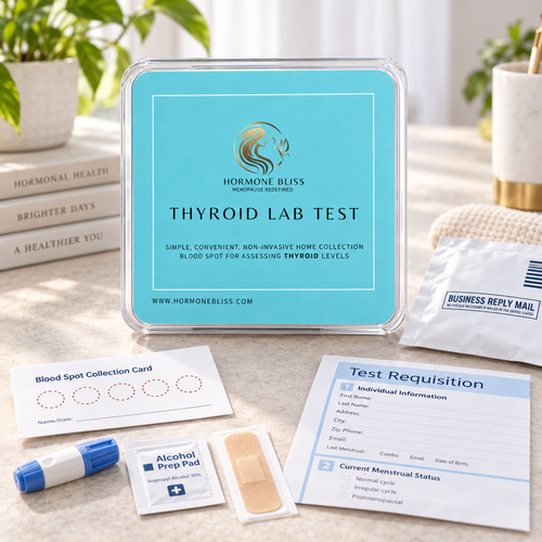 Hormone Bliss at-home thyroid blood spot lab test kit
